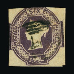 2865130: Grossbritannien 1847-54 Geprägte Ausgaben