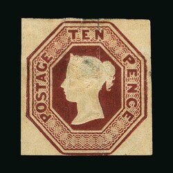 2865130: Grossbritannien 1847-54 Geprägte Ausgaben