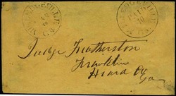 4029: Confederate States Postmasters' Provisionals