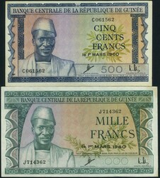 110.550.150: Billets - Afrique - Guinée