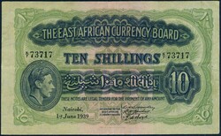110.550.304: Billets - Afrique - Afrique de l’est