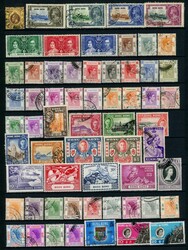 HONG-KONG. Samling fra tidlig Victoria til nyere på sju fulle ...