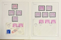 ATM 1.4. Samling "Trondhjem" på 11 albumsider. Omfatter 34 ...