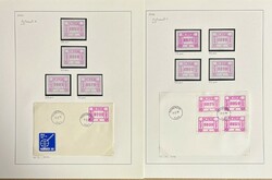 ATM 1.4. Samling "Trondhjem" på 11 albumsider. Omfatter 34 ...