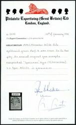 M 1s, 2s. Two 1/2 d 1902 with "SPECIMEN" overprint, M2 is with photo ...