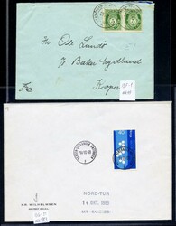 BERGEN-STAVANGER DAGRUTEN og NATTRUTEN - FDC-album med 20 ...