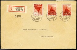 TRONDHEIM-KIRKENES POSTEKSPEDISJONER - FDC-album med drøyt 120 ...