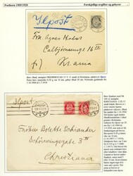 ILPOST/EXPRESS - 10 forsendelser sendt innenlands og til utlandet - ...
