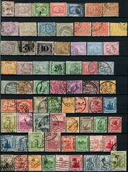 EGYPT. Samling eldre og nyere på seks doble innstikkark, fra ...