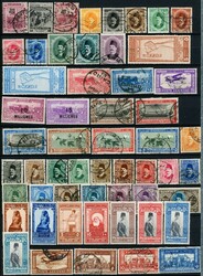 EGYPT. Samling eldre og nyere på seks doble innstikkark, fra ...