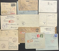 Lott ca. 40 brev / kort. Best på Tyskland, Østerrike, England og ...