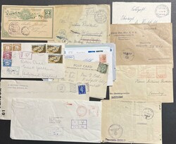 Lott ca. 40 brev / kort. Best på Tyskland, Østerrike, England og ...