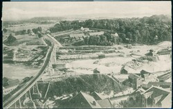 HAFSLUND OG SARPSFOSS. Uvanlig kort med oversikt (u/utgiver). Br. ...