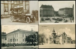 13 litt bedre kort med gatepartier, bygninger og partier som vi ...