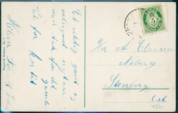 KROKSTADELVEN. Torvet. Meget uvanlig kort med et par voksne og mange ...