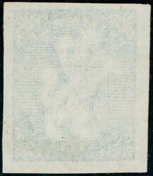 1. Normalt randet merke med spor av blekkstrek, som er forsøkt ...