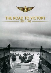 GIBRALTAR. THE ROAD TO VICTORY 1939-1945. Med gullmynt på 8 gram i 9 ...