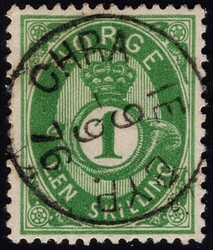 16 IIb. CHRA 13 BYP. 9.9.76. Sidevendt praktstempel på velsentrert ...