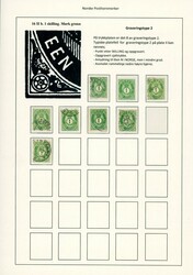 16. 37 frimerker på 8 albumark. Begge plater. Blandet kvalitet. 4 ...