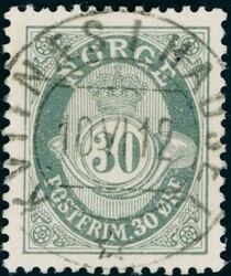 105. KVITNÆS I HADSEL 10 VI 12. Hullstempel, men ...