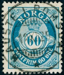 109 II. NAUSTDAL I ROMSDAL 12 XII 25. Luksus stempel