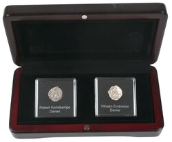 VILHELM EROBREREN. Konge av England og sønn Robert Kortstrømpe. To ...