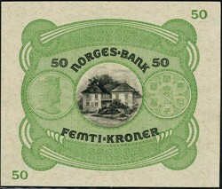 50 kr 1934 B.2789372, Cederholm, kvalitet 1+/01. NP 32B