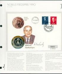 Samlerhuset nr. 1. Eksemplar nummer 1 av 2500. Prima på albumark