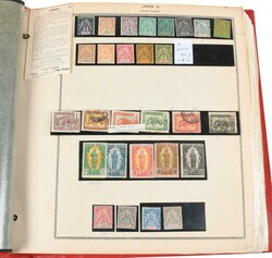 KONGO. Tykt album med velfylt samling o/*/**. Mange merker og ...