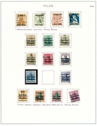 Meget fyldig hovedsakelig stemplet samling 1918-2017 på egenmonterte ...