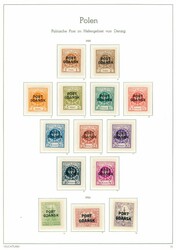 PORT GDANSK 1-37 komplett, 17 merker til € 465 er **. (€ 748)