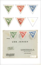 LATVIA. God, egenmontert samling eldre periode med mange av de fine ...