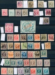 FERNANDO POO. En samling 91 merker på to sider (€ 954+)