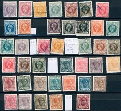 FERNANDO POO. En samling 91 merker på to sider (€ 954+)