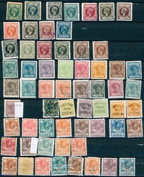 SPANSK GUINEA. En samling på drøyt to sider. (€ 615)