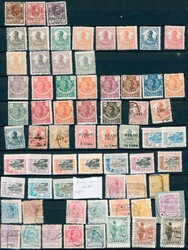 SPANSK GUINEA. En samling på drøyt to sider. (€ 615)