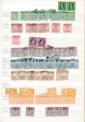 CUBA. Ett enormt dublettlager i åtte 64-siders innstikkbøker pluss ...