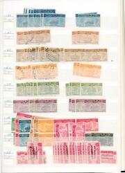 CUBA. Ett enormt dublettlager i åtte 64-siders innstikkbøker pluss ...