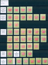AUSTRALIA D 77/111. En flott samling portomerker 1914-1936. (£ 796)