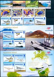 ASCENSION. Stor samling 1971-2008 ** i tykk innstikkbok, fyldig ...