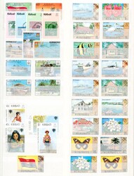 KIRIBATI. Pen og svært fyldig samling fra 1979 til ca. 2005, ...