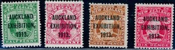 NEW ZEALAND 412-15. Auckland Exhibition 1913. (£ 450)
