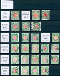 NEW ZEALAND D 17/40. En samling portomerker. (£ 395)