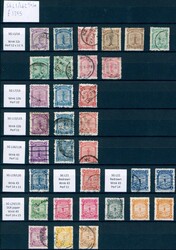 NEW ZEALAND L 1/62. Life Insurance, en duplisert samling på to sider ...