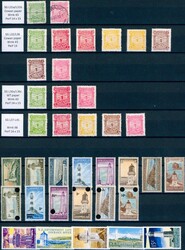 NEW ZEALAND L 1/62. Life Insurance, en duplisert samling på to sider ...