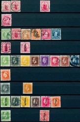 NEW ZEALAND. Samling fra Dr. Victoria til moderne i to tykke ...