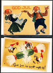 BRATLIE. Album med 60 ulike kort, det meste i småformat, flere litt ...