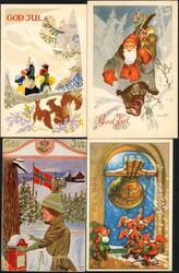 Ca. 55 småformat fra gamle inkl. et par Chr. Magnus, til nyere, mest ...