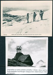 NARVIK. Unter dem Polarhimmel: Deutscher Spähtrupp der Gruppe Narvik ...