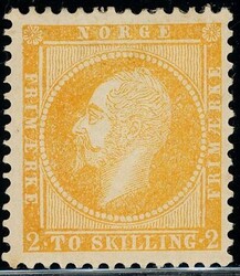 2. Kraftig hengslet merke med god tagging og sentrering. Se foto ...